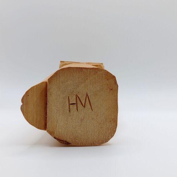 Carved owl - Picture 5 of 9